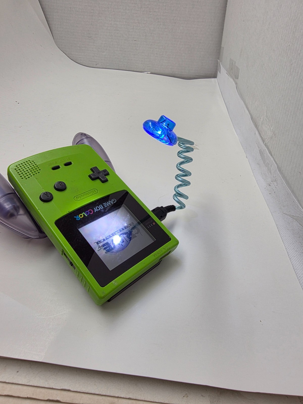NEW Super Bright LED Snake Worm Light for GameBoy Color No Batteries Required BL