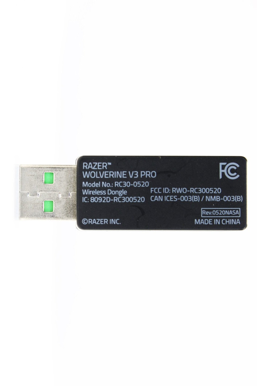 Genuine Razer RC30-0520 Wireless USB Dongle Receiver For Razer Wolverine V3 Pro