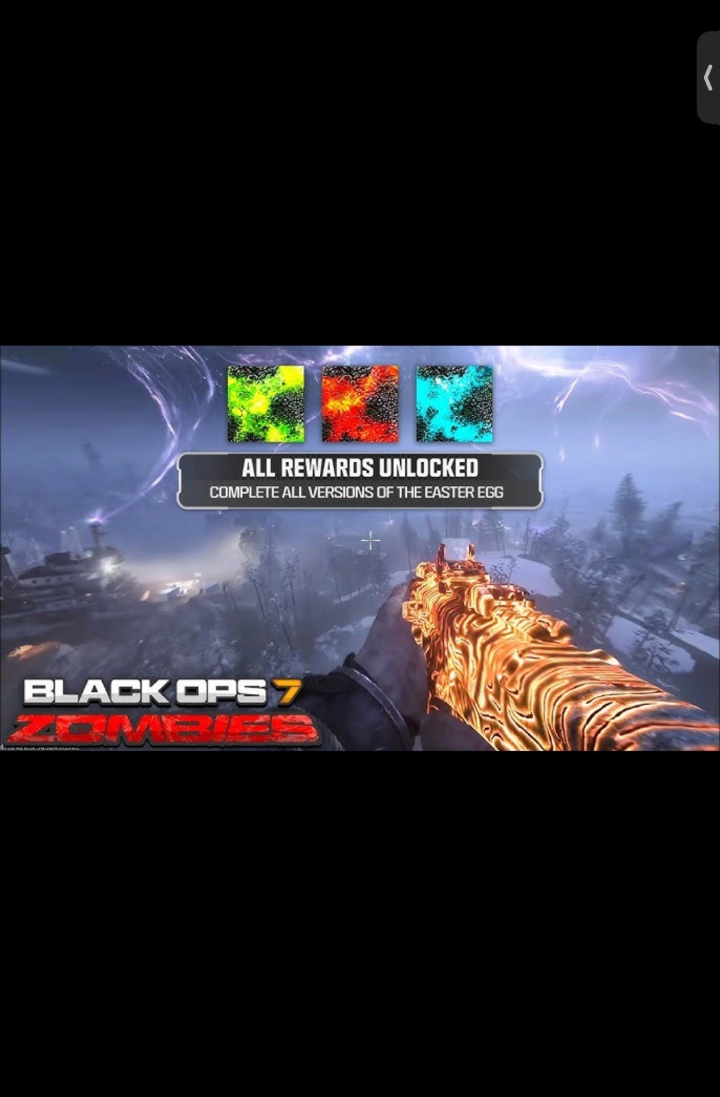 Black Ops 7 Zombies Ashes Cursed CHOOSE ONE T1, T2, OR T3 Easter Egg SAME DAY