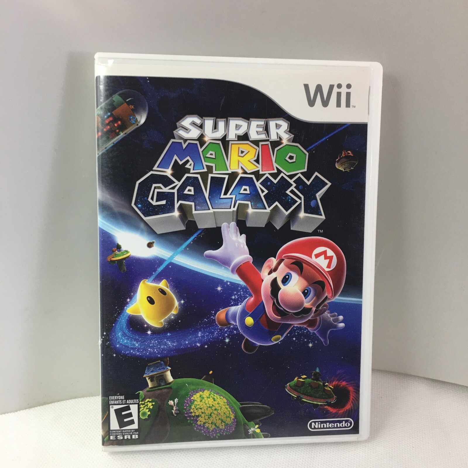 Super Mario Galaxy (Nintendo Wii, 2007) Complete With Manual