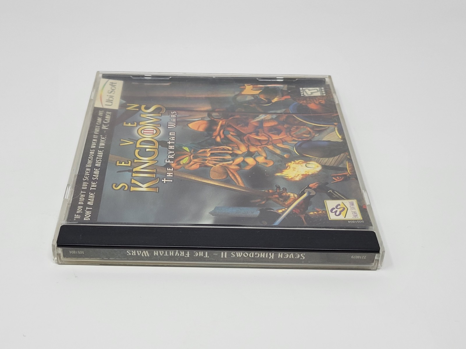 Seven Kingdoms The Fryhtan Wars Pc – CD ROM Video Game T-Teen Ubisoft