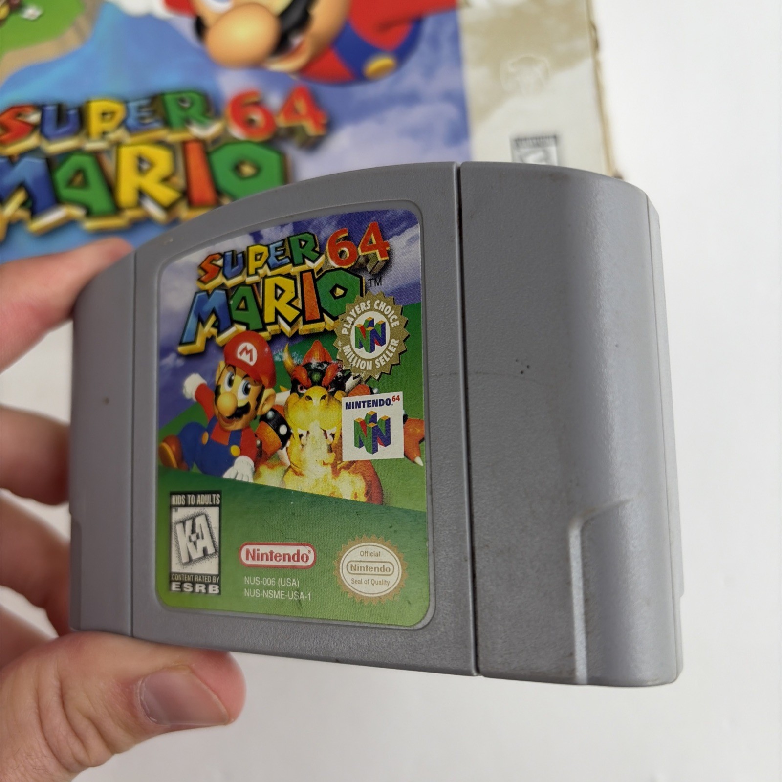 Super Mario 64 Nintendo 64 N64 In Original Box Authentic Tested