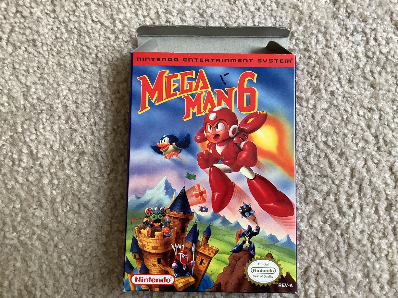 Mega Man 6 ( NES Capcom 1994) CIB Very Good Working Condition