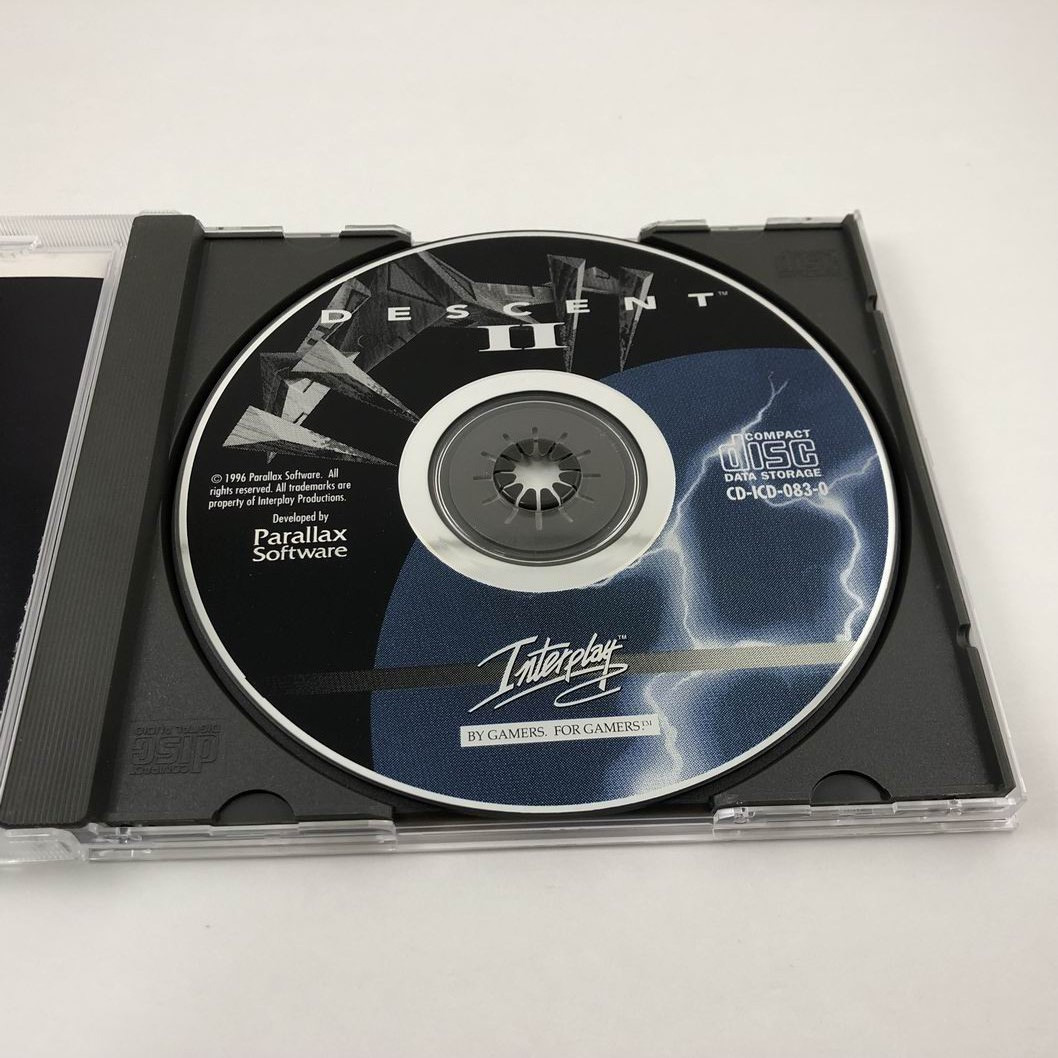 DESCENT II : For PC MS-DOS / WIN 95 CD-ROM