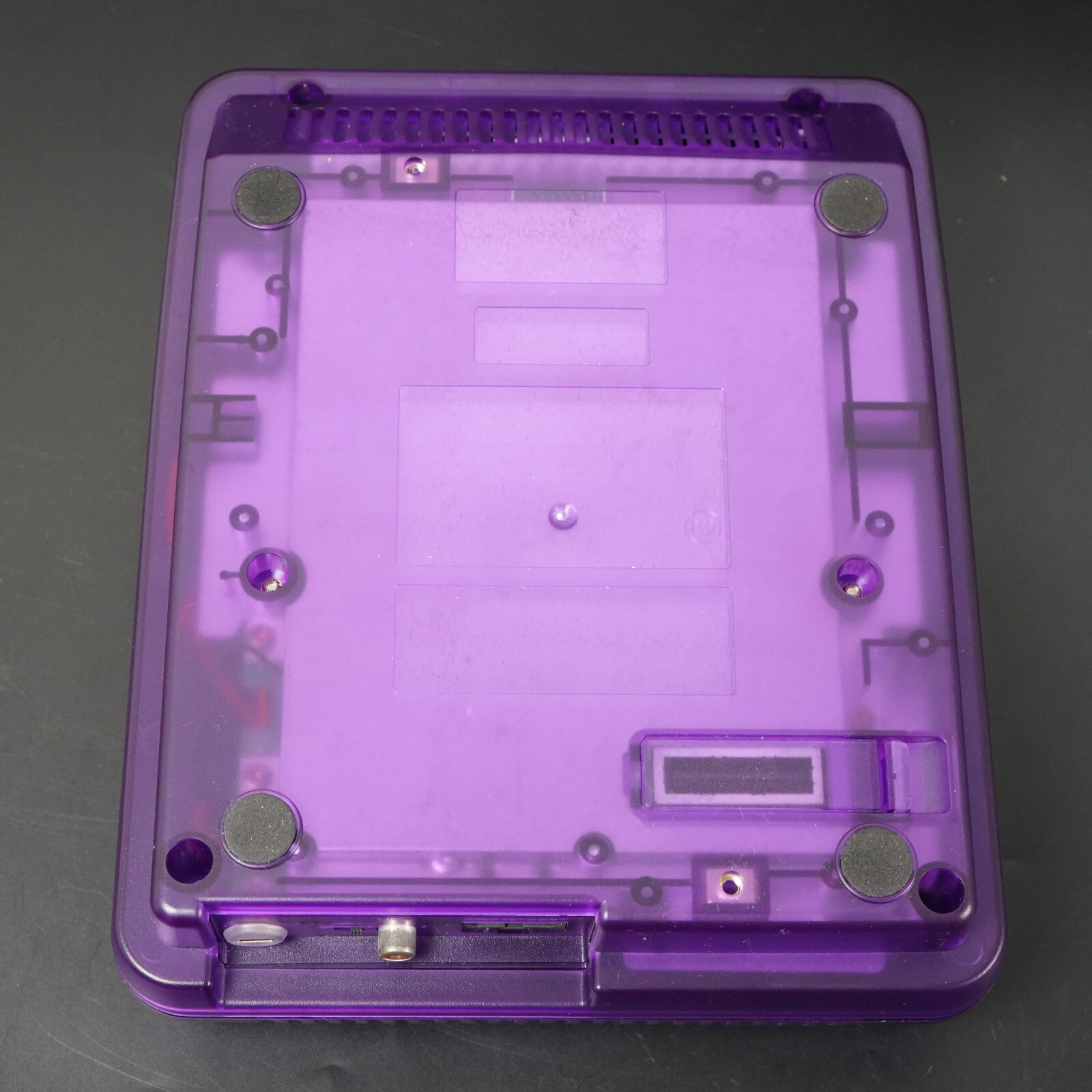 Nintendo Super Famicom Console SHVC-001 SFC SNES Purple Shell USB MOD