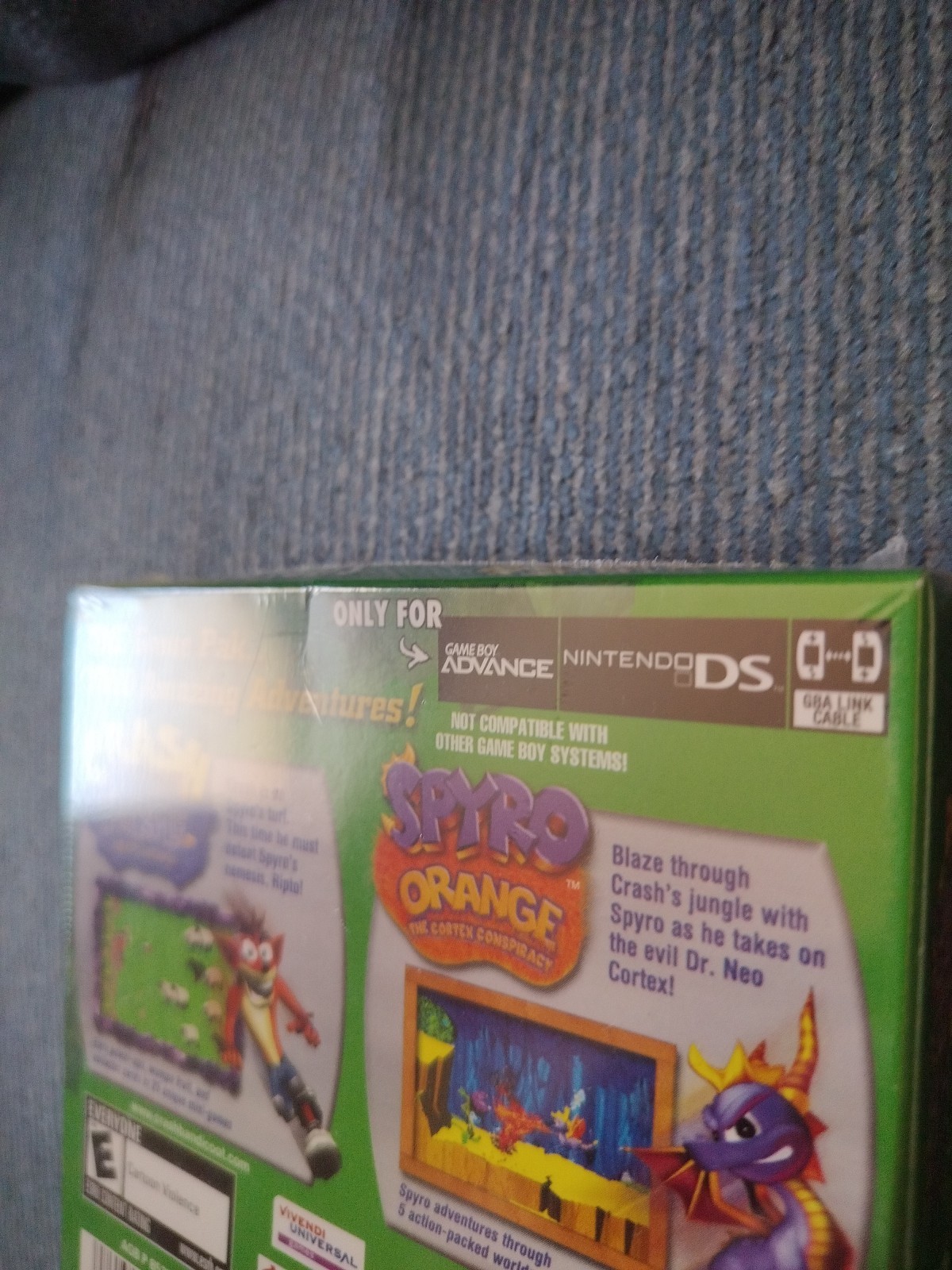 Crash & Spyro Superpack (Nintendo Game Boy Advance, 2005)