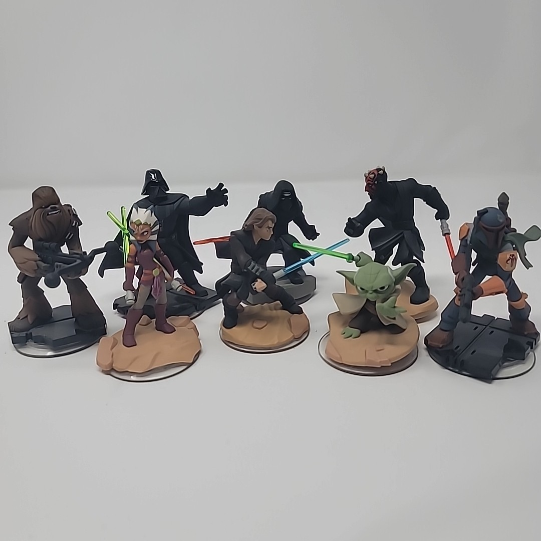 Disney Infinity 2.0 Lot Marvel, Disney, Star Wars