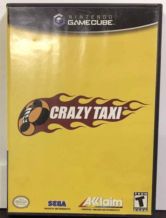 Crazy Taxi Complete Nintendo GameCube, 2001, NTSC, Manual Included, CIB