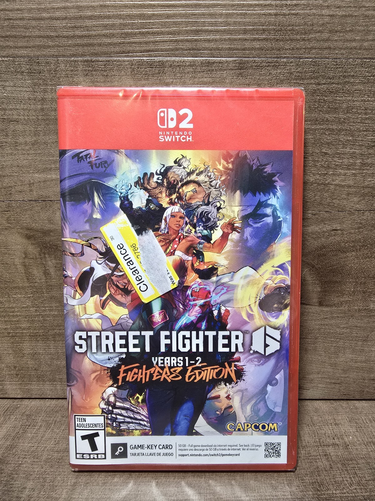 Street Fighter 6 Year 1-2 Fighters Edition for Nintendo Switch 2 In Box