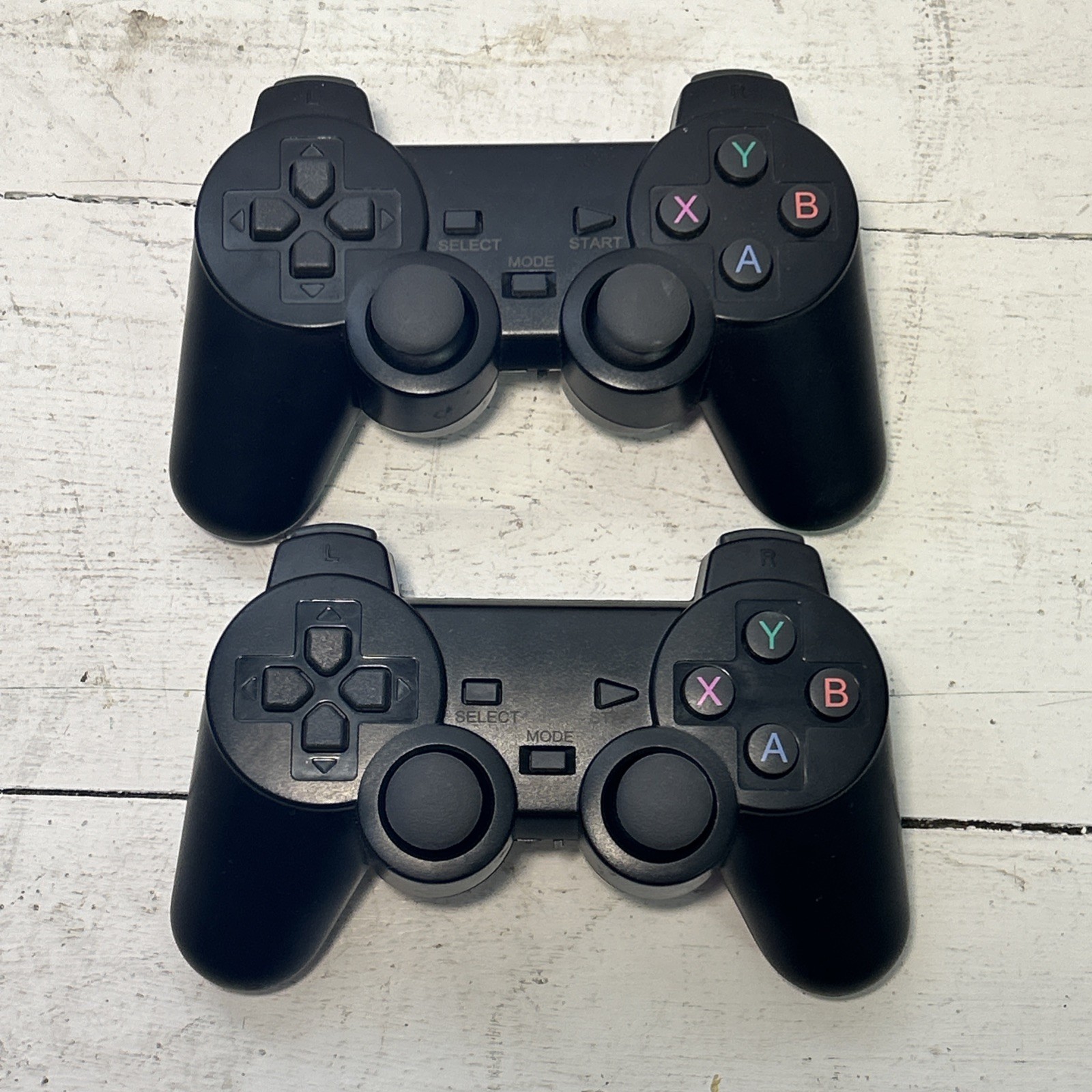 Third-Party Unbranded PS2 PS3 Wireless Controller. Tested Video Game Controller