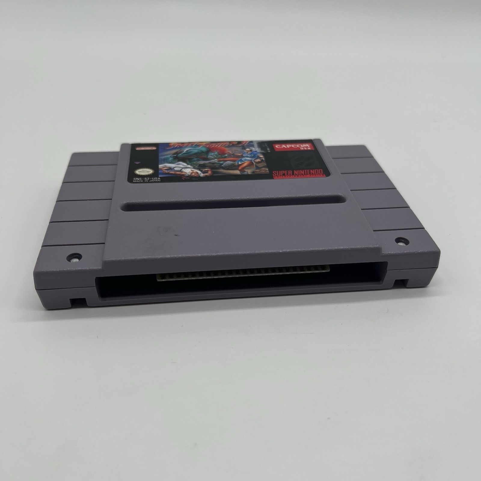 Vintage Street Fighter II 2 Super Nintendo SNES Authentic Original Game Capcom