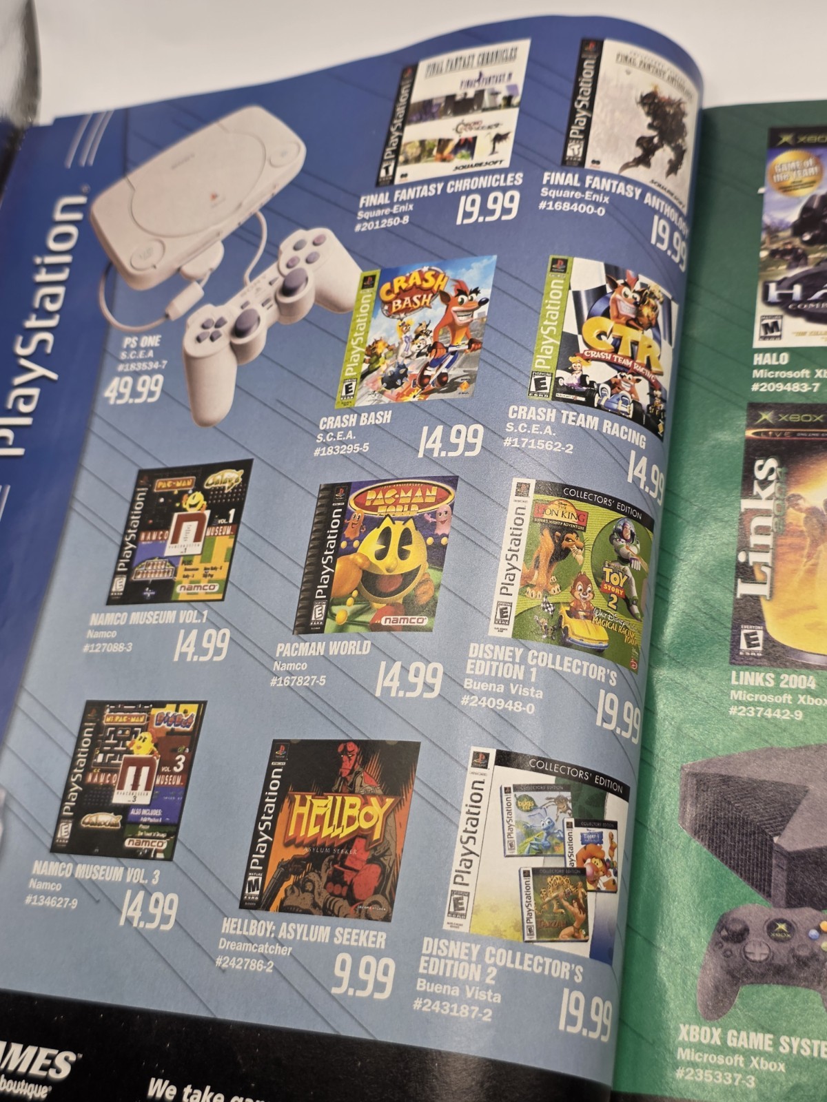 EB Games Summer 2004 Catalog Spider-Man 2 Pikmin 2 VG Complete Magazine Promo