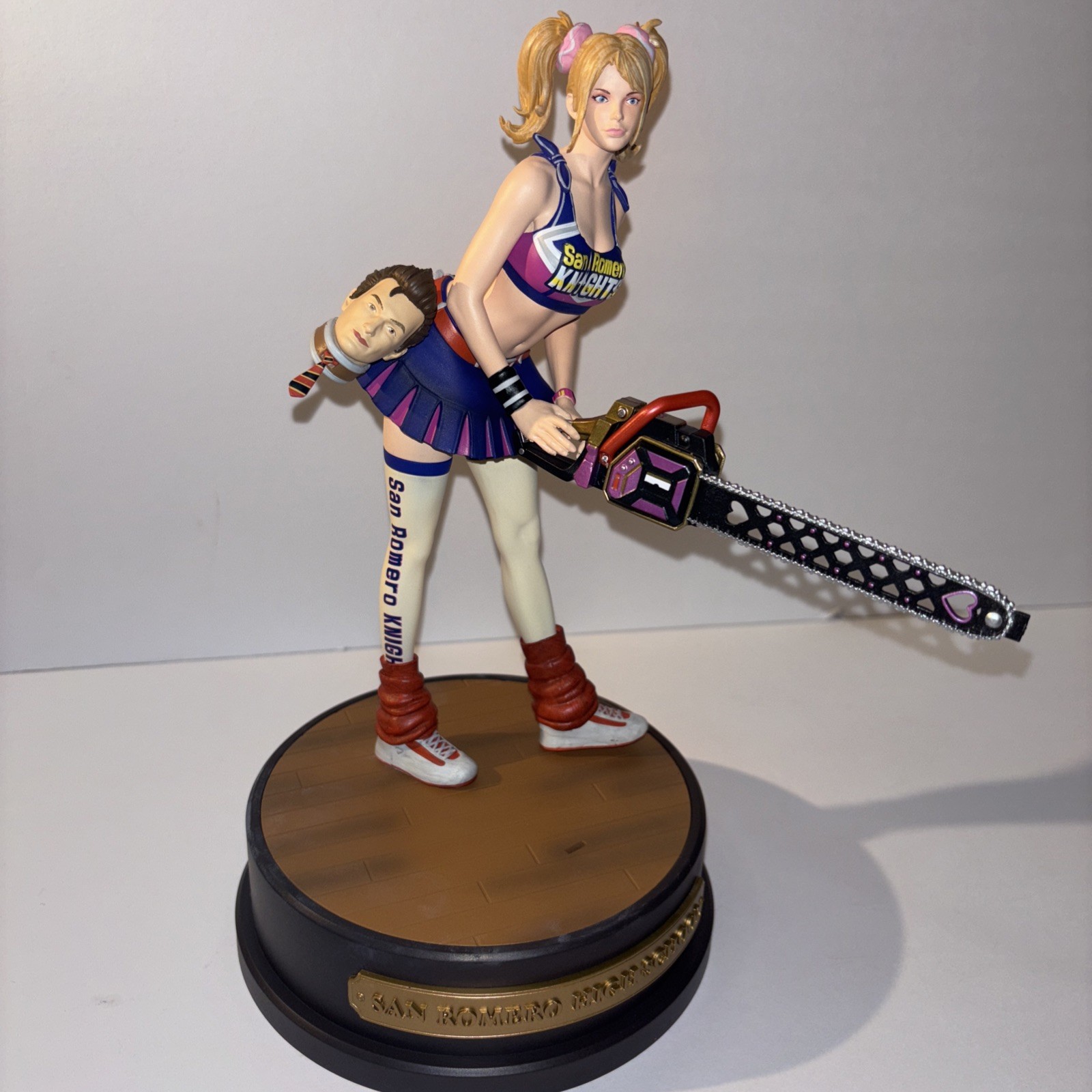 LOLLIPOP CHAINSAW REPOP NINTENDO SWITCH 2 LIMITED RUN GAMES & CHEERLEADER STATUE