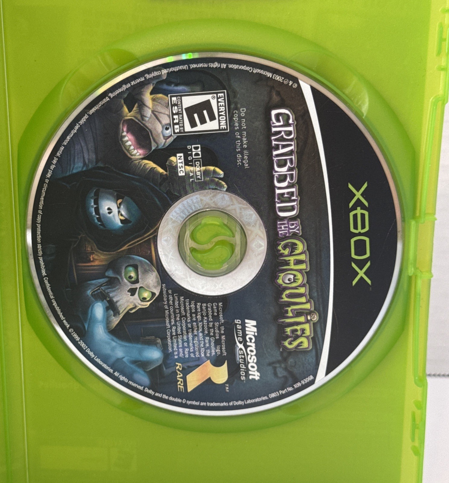 Grabbed by the Ghoulies (Microsoft Xbox, 2003) CIB Complete w/ Manual
