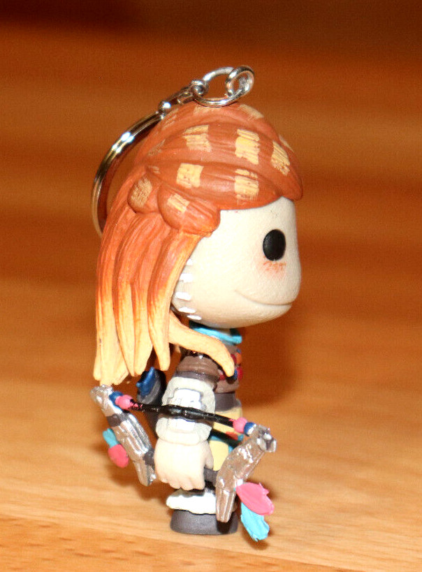 Horizon Zero Dawn PS4 Promo ALOY Sackboy Keyring / KeyChain SackGirl Figure
