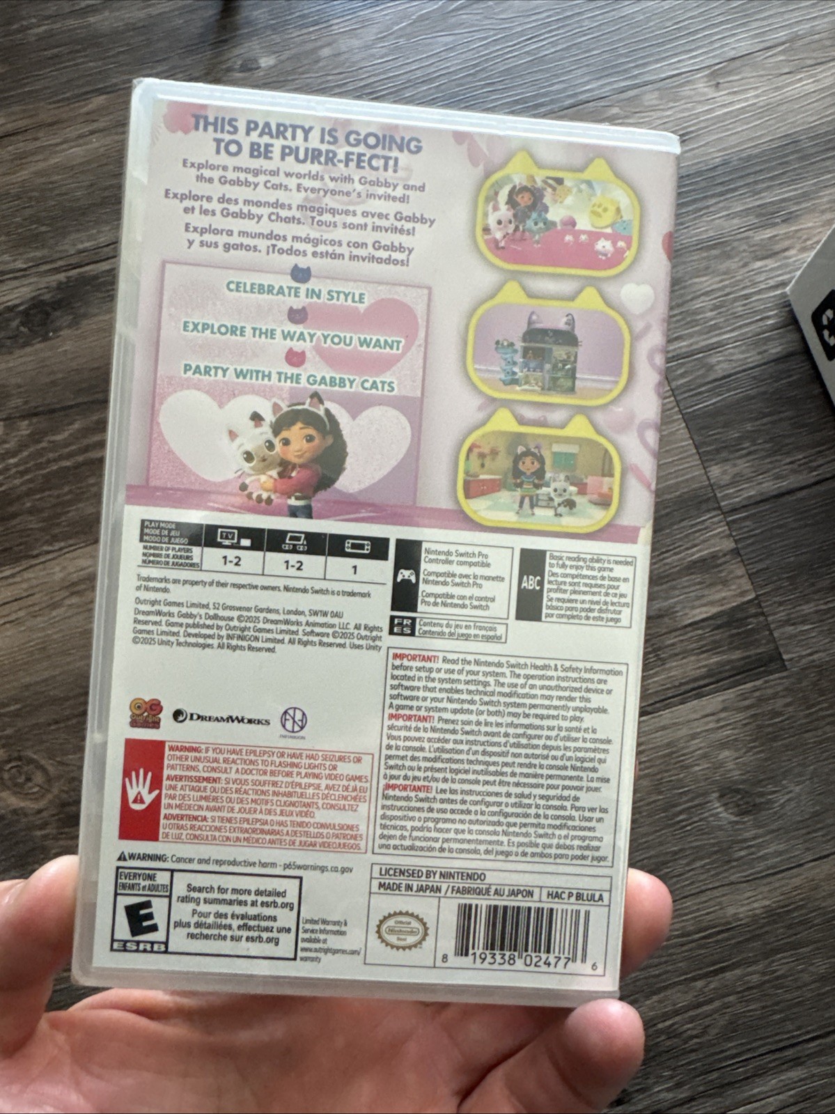 DreamWorks Gabby’s Dollhouse: Ready to Party – Nintendo Switch (Nintendo Switch)