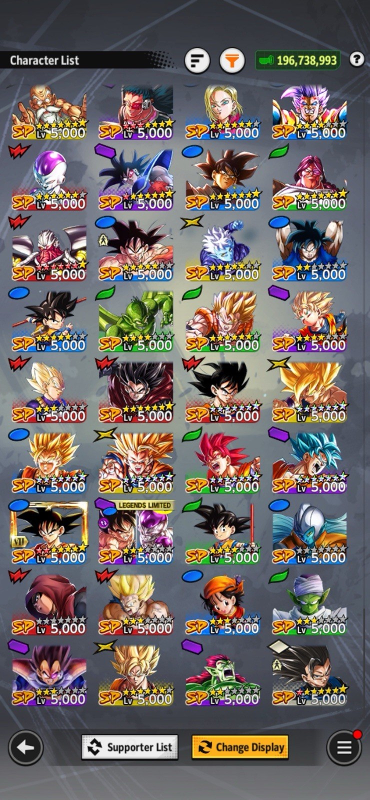 12* LEGEND BROLY! DB LEGENDS META ACCOUNT FOR PVP! TWO META TEAMS!!! IOS/ANDROID