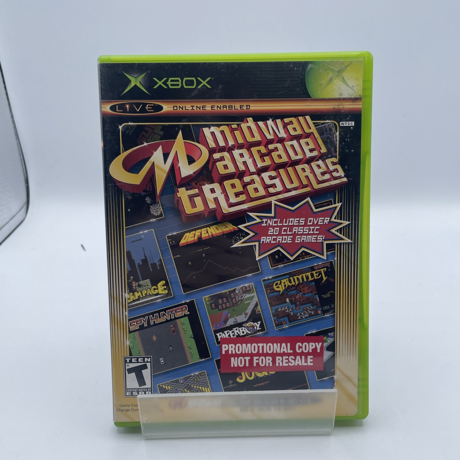 Midway Arcade Treasures -Not For Resale (Microsoft Xbox, 2003) – Tasted
