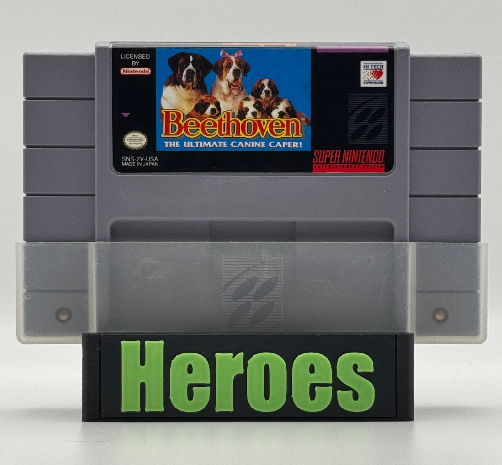 Super Nintendo SNES Beethoven, Canine Caper, Box, Insert, Verified Working