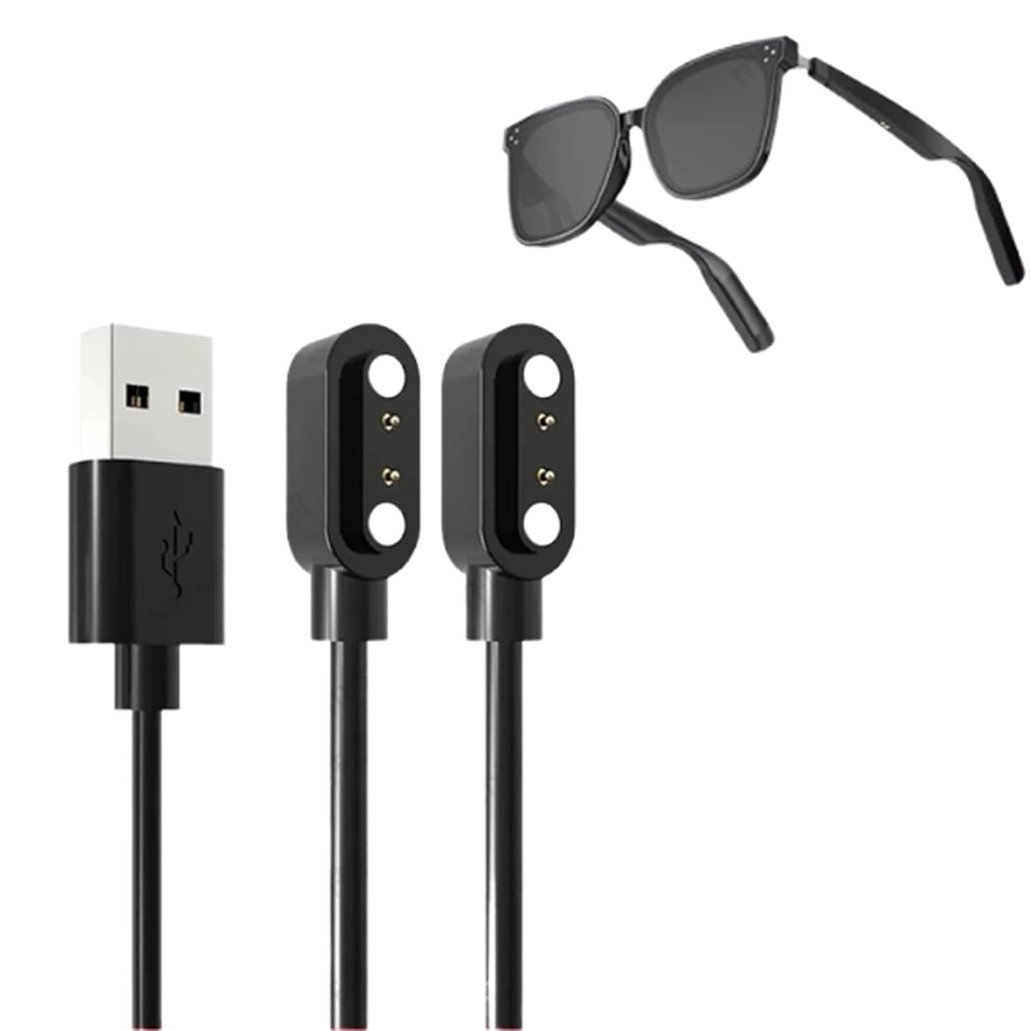 Smart Glasses Charger,1 Pack Compatible with SmartGlasses Charging Cable Magn…