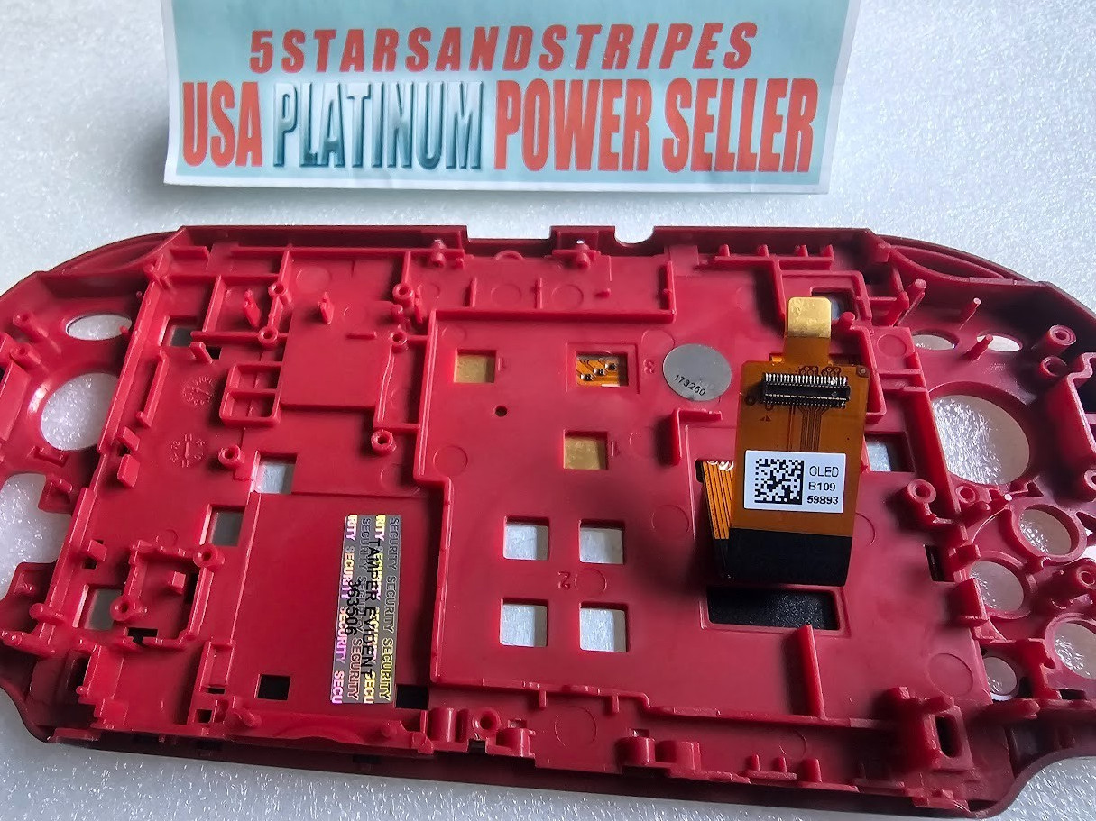 OEM SONY PS Vita PSV 1000 OLED Touch Screen Display Digitizer Replacement – RED