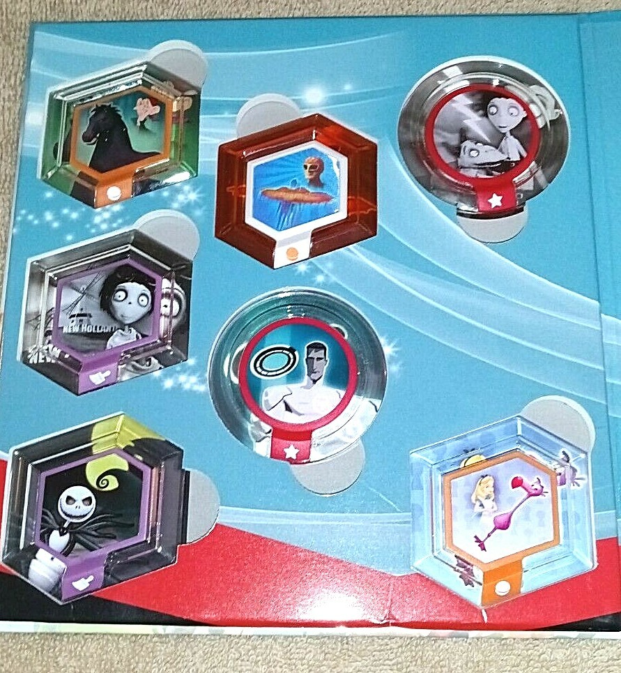 Complete Disney Infinity 1.0 Series 2 Power Disc Album w/ 20 Discs