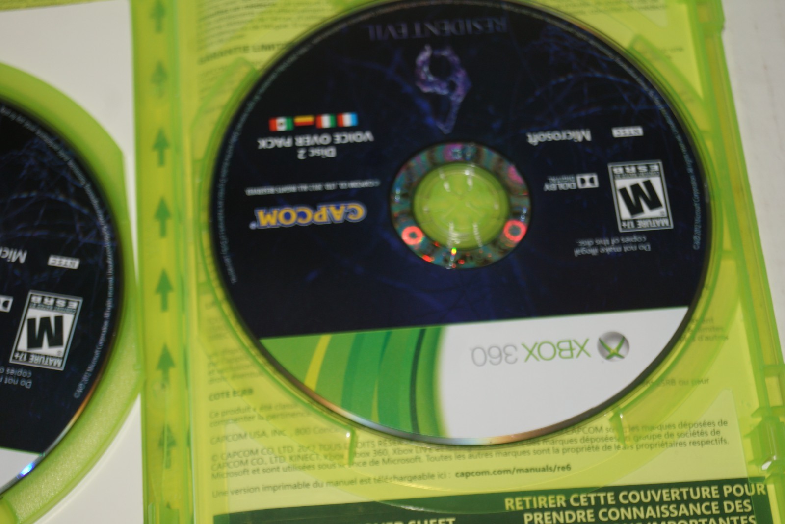 Resident Evil 6 (Xbox 360, 2012) Tested Working –