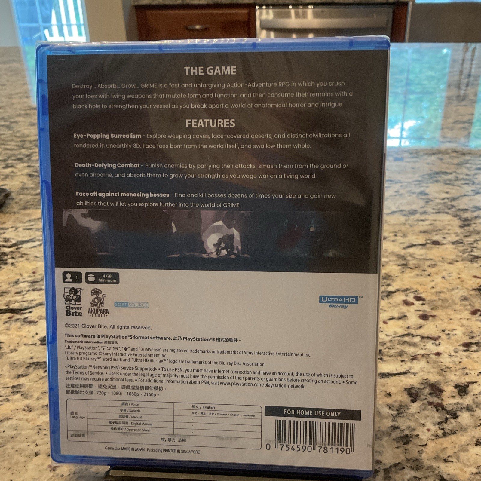 Softsource GRIME Action & Adventure Role Playing PS5 NTSC-J 15+ 2021