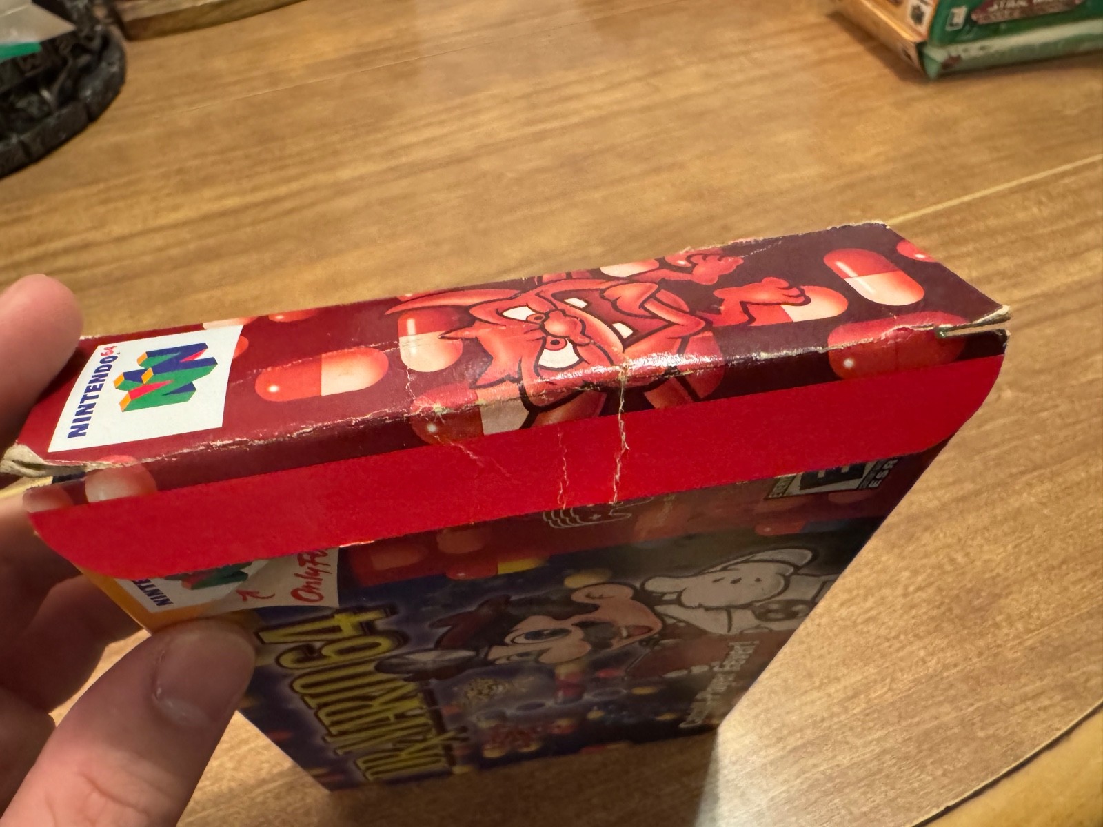 Dr. Mario 64 (Nintendo 64 N64) video game box + manual + insert NO CART nice box