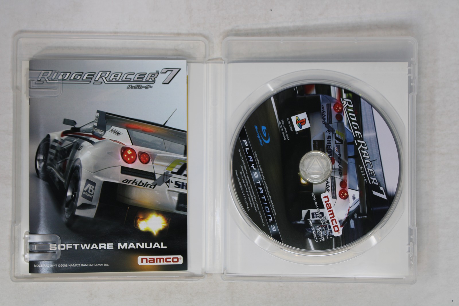 Ridge Racer 7 Sony PlayStation 3 PS3 Japan (Region Locked) JPN