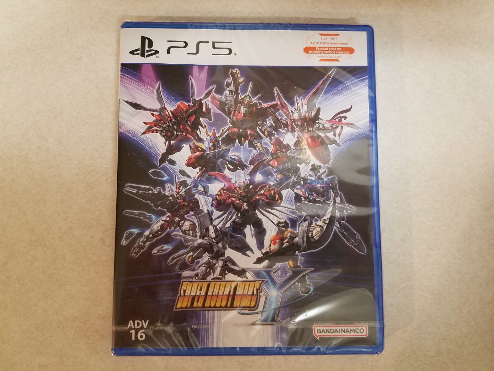 Super Robot Wars Y, PS5, Asian Ver. w/ English, US Seller