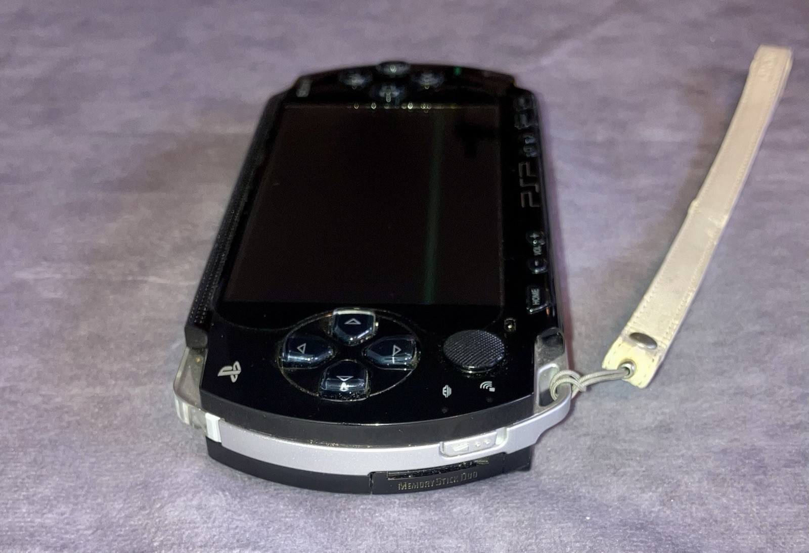 Sony PSP-1001 Handheld Console Bundle Tested W/Charger PSP-120 Remote Car Charge