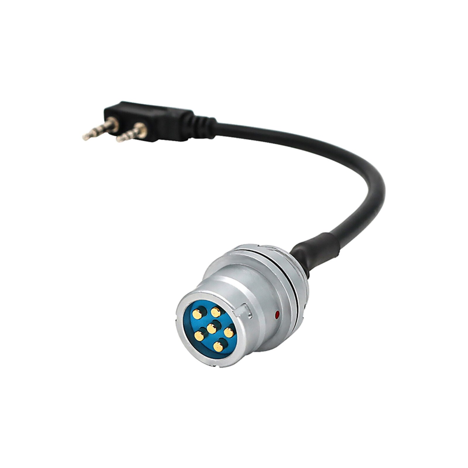6Pin Plug To Socket K-Type Connector Line For AN/PRC 148 152 152A Walkie-Talkie