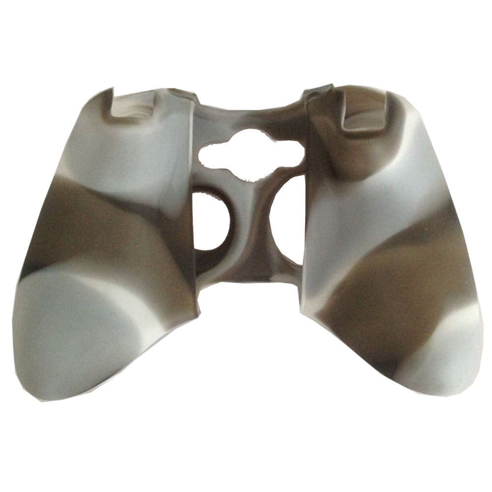 2X Rubber Skin Silicone Gel Protective Cover For Microsoft Xbox 360 Controller