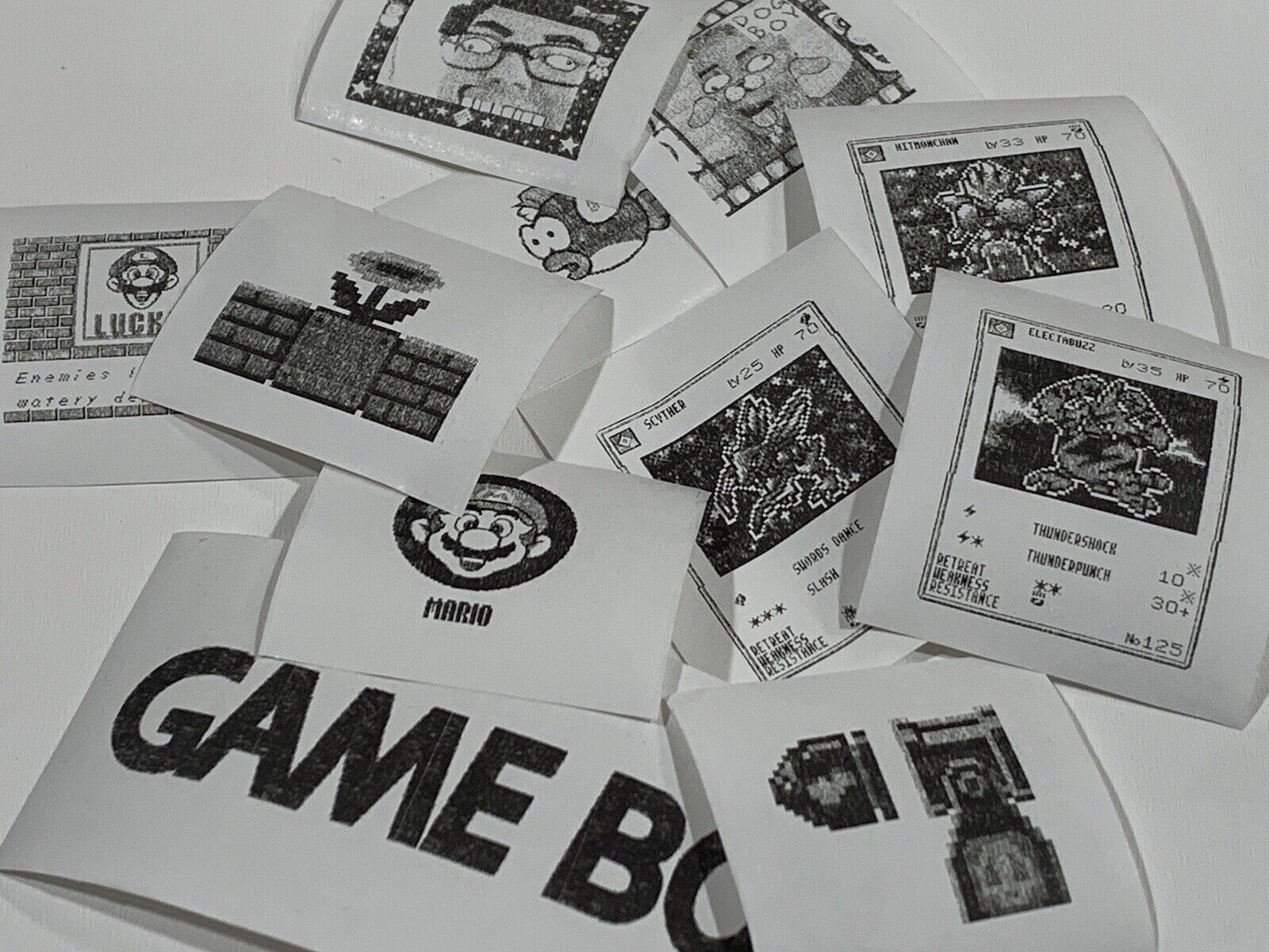 Game Boy Printer Paper (3x) Rolls BPA Free