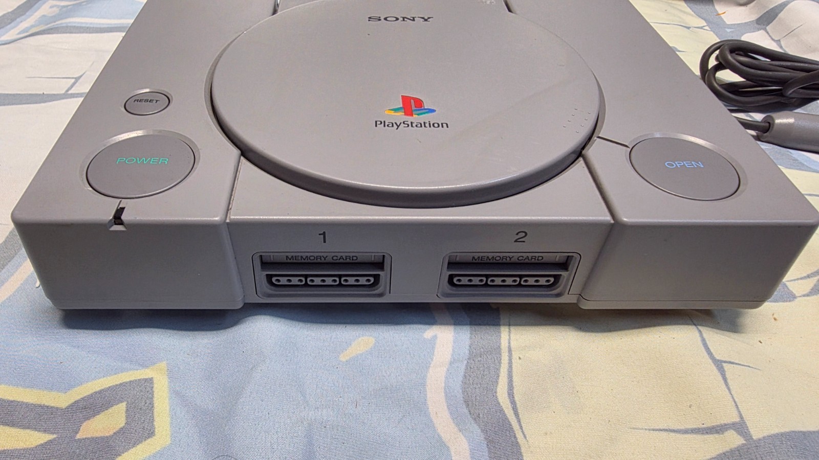 Sony PlayStation PS1 SCPH-9001 Complete Dual Shock Vintage Feb 2000 Y2K Console