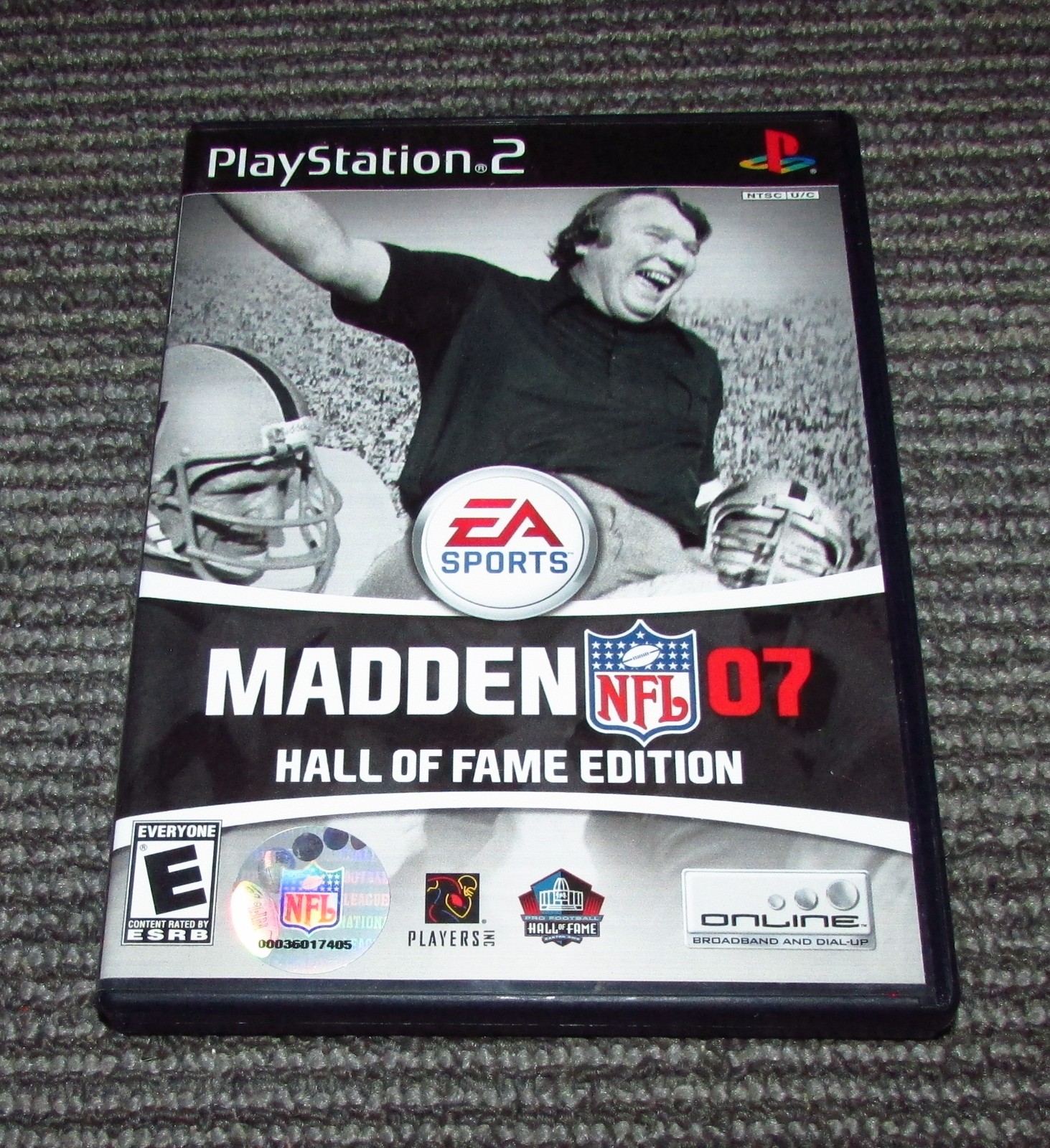 Madden NFL 07: Hall of Fame Edition for Playstation 2 Complete / Fast Shipping