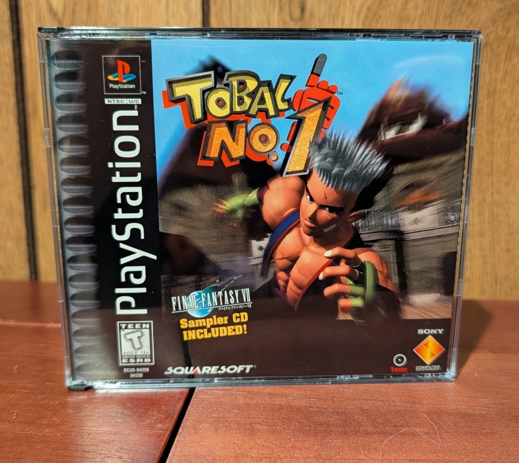 Tobal No. 1 (Sony PlayStation 1, 1996) Complete w/ Bonus Disc