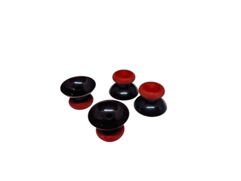 Microsoft Xbox One S X Series 4pc Analog Thumbstick Joystick Sports Red 1708