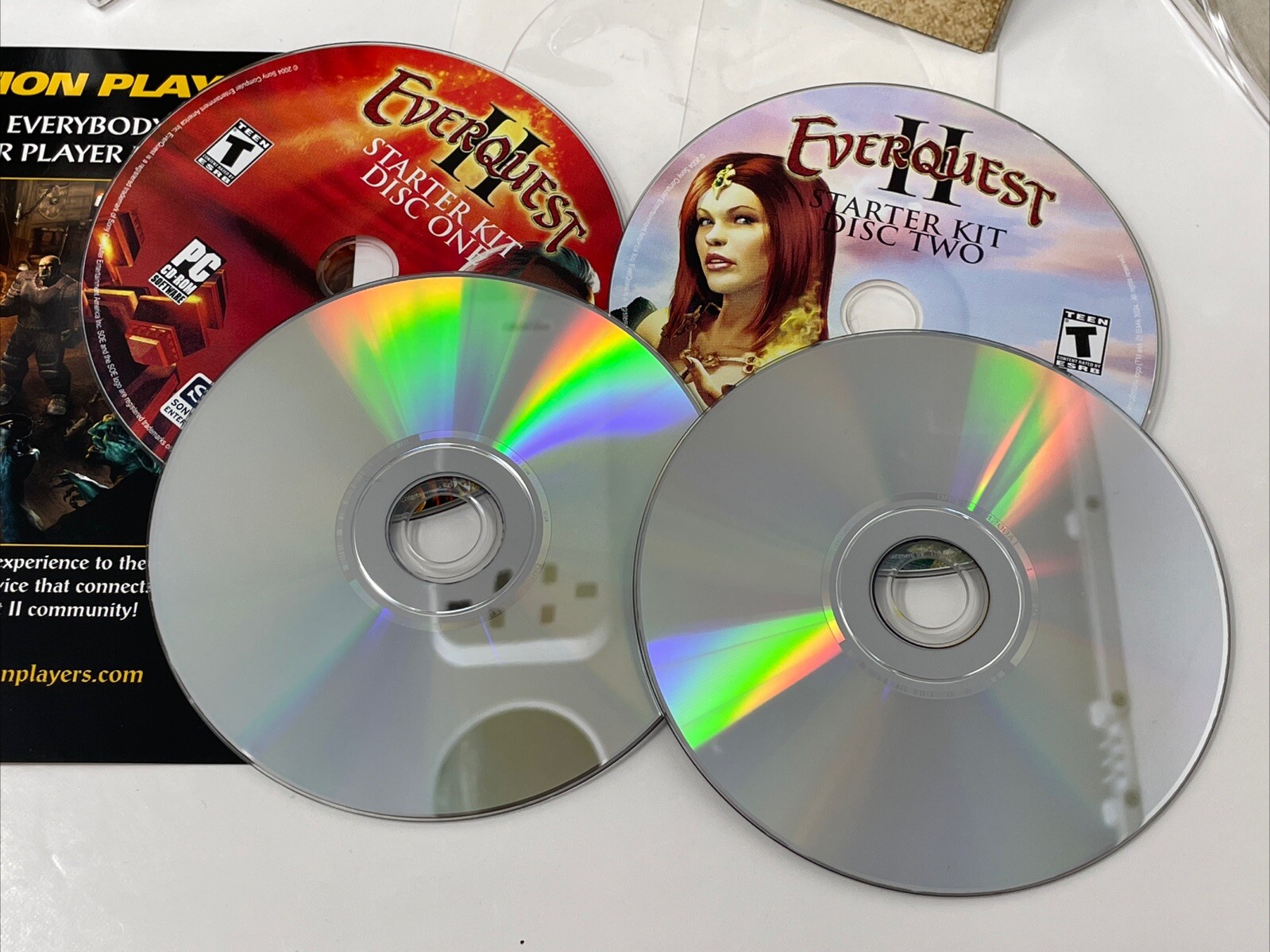 EverQuest II 2004 Sony Online PC Adventure Role playing Game.
