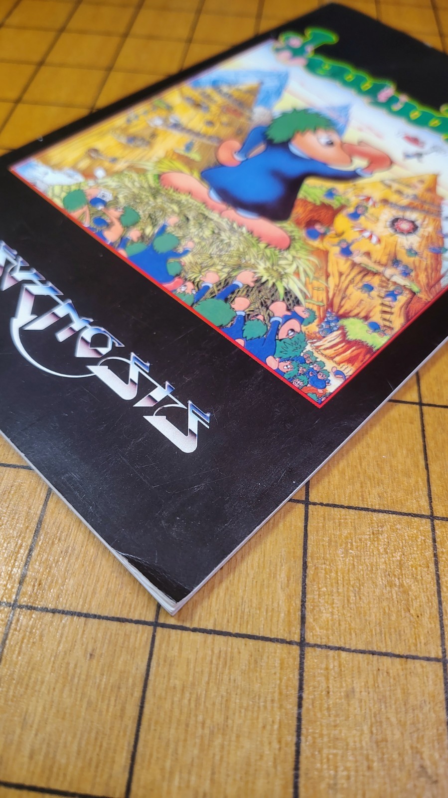 LEMMINGS (1991 Psygnosis) DOS — Game Manual Only