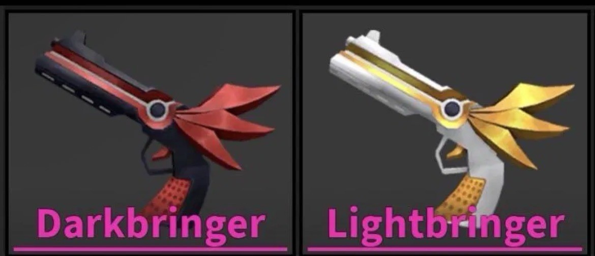 Roblox Darkbringer and Lightbringer Skins Digital Guns In-Game Items for PC