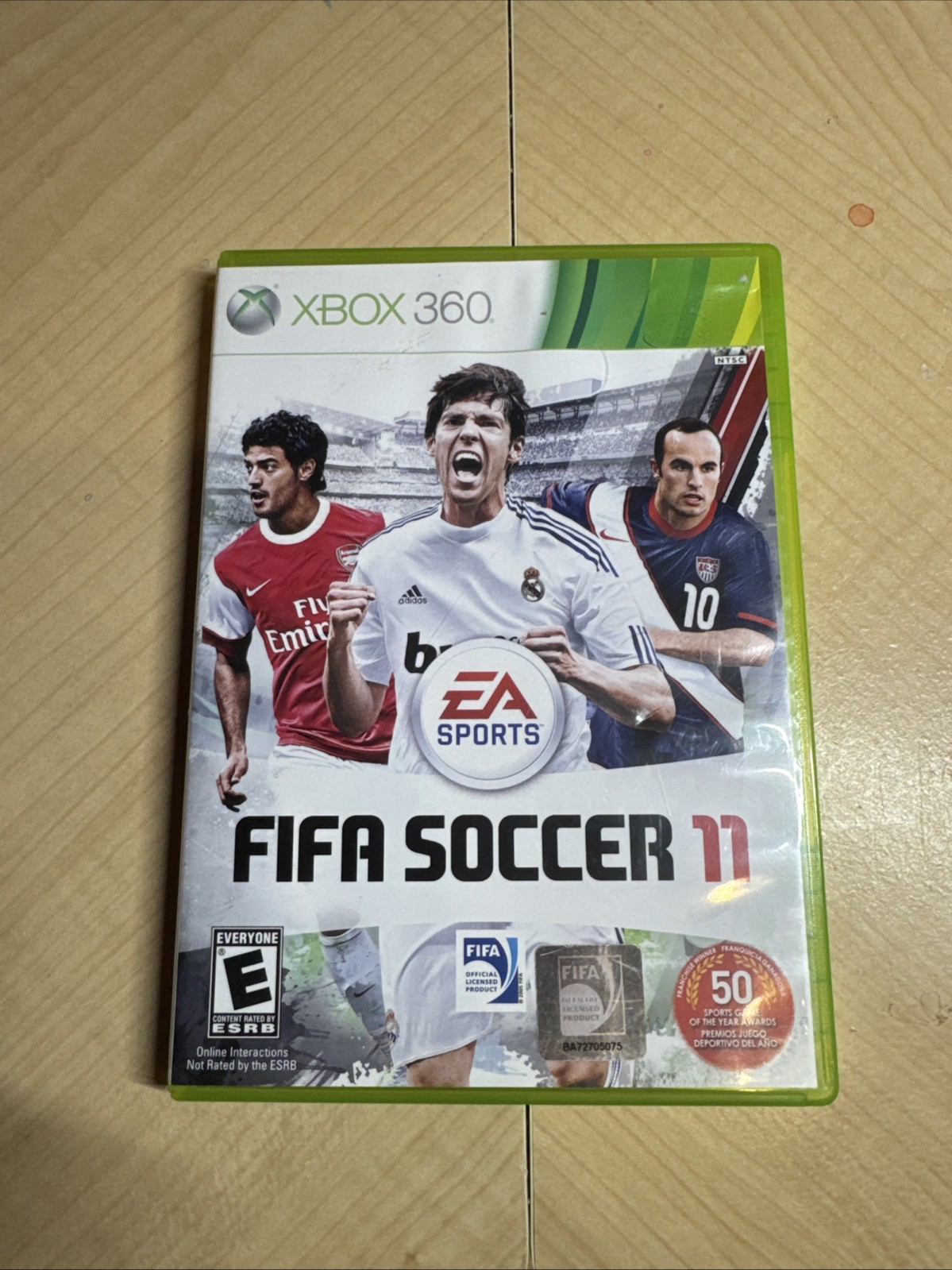 FIFA Soccer 11 (Microsoft Xbox 360) Video Game Free Ship Good Condition