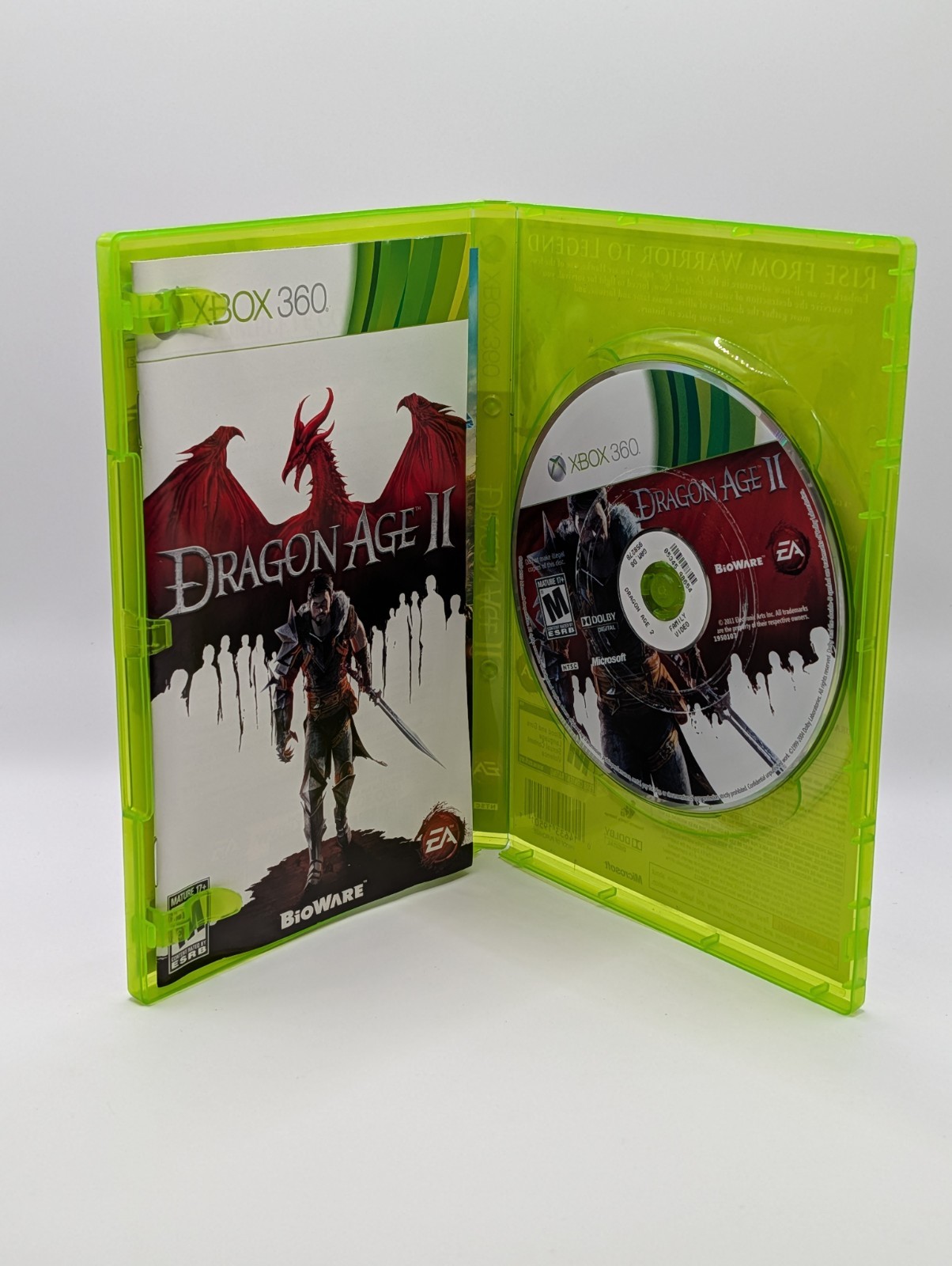 Dragon Age II 2 Microsoft Xbox 360 – Complete In Box