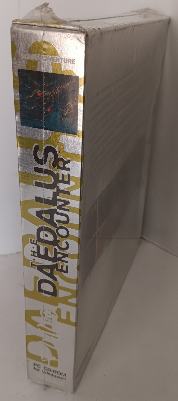 Big Box PC Game Daedalus Encounter Tia Carrere Windows 95 CD IBM Software Sealed