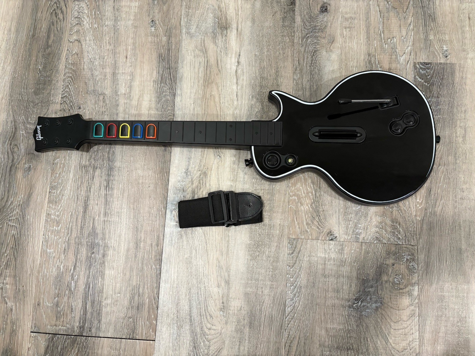 RedOctane Guitar Hero Les Paul Wireless Controller Xbox 360 Tested New Switches