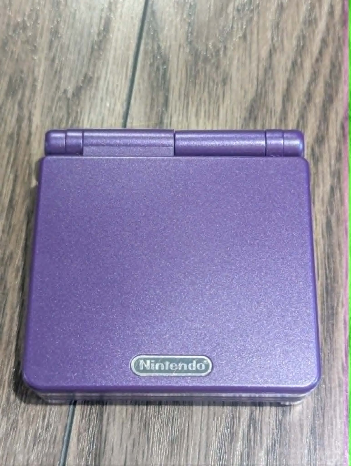 Nintendo Game Boy Advance GBA SP Midnight Purple System AGS 001