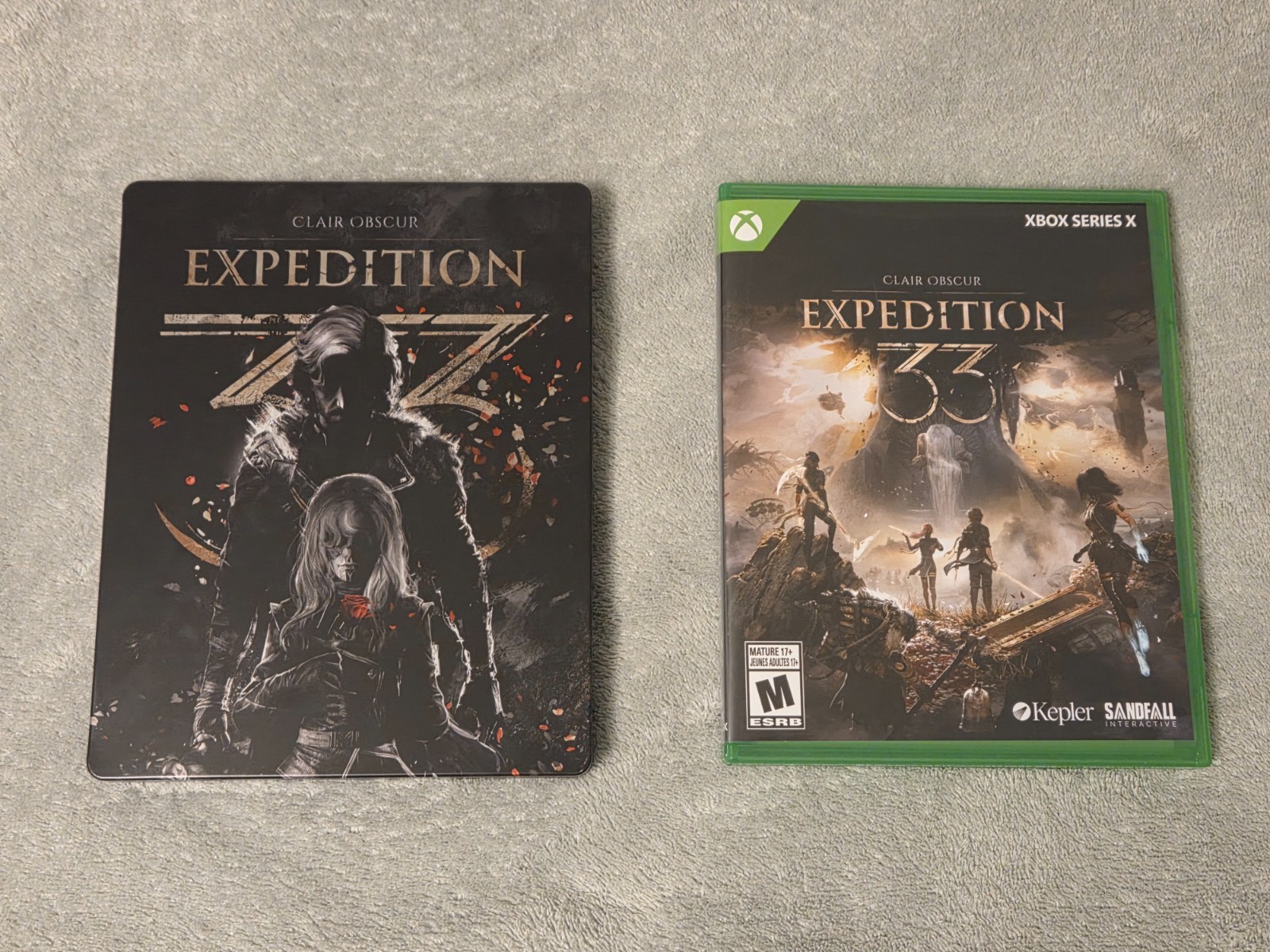 Clair Obscur: Expedition 33 Mirror Edition (Xbox Series X) Steelbook/Art Cards