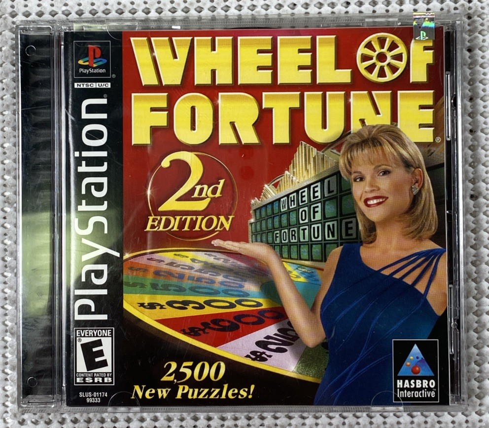 Wheel of Fortune 2nd Edition Sony PlayStation 1 PS1