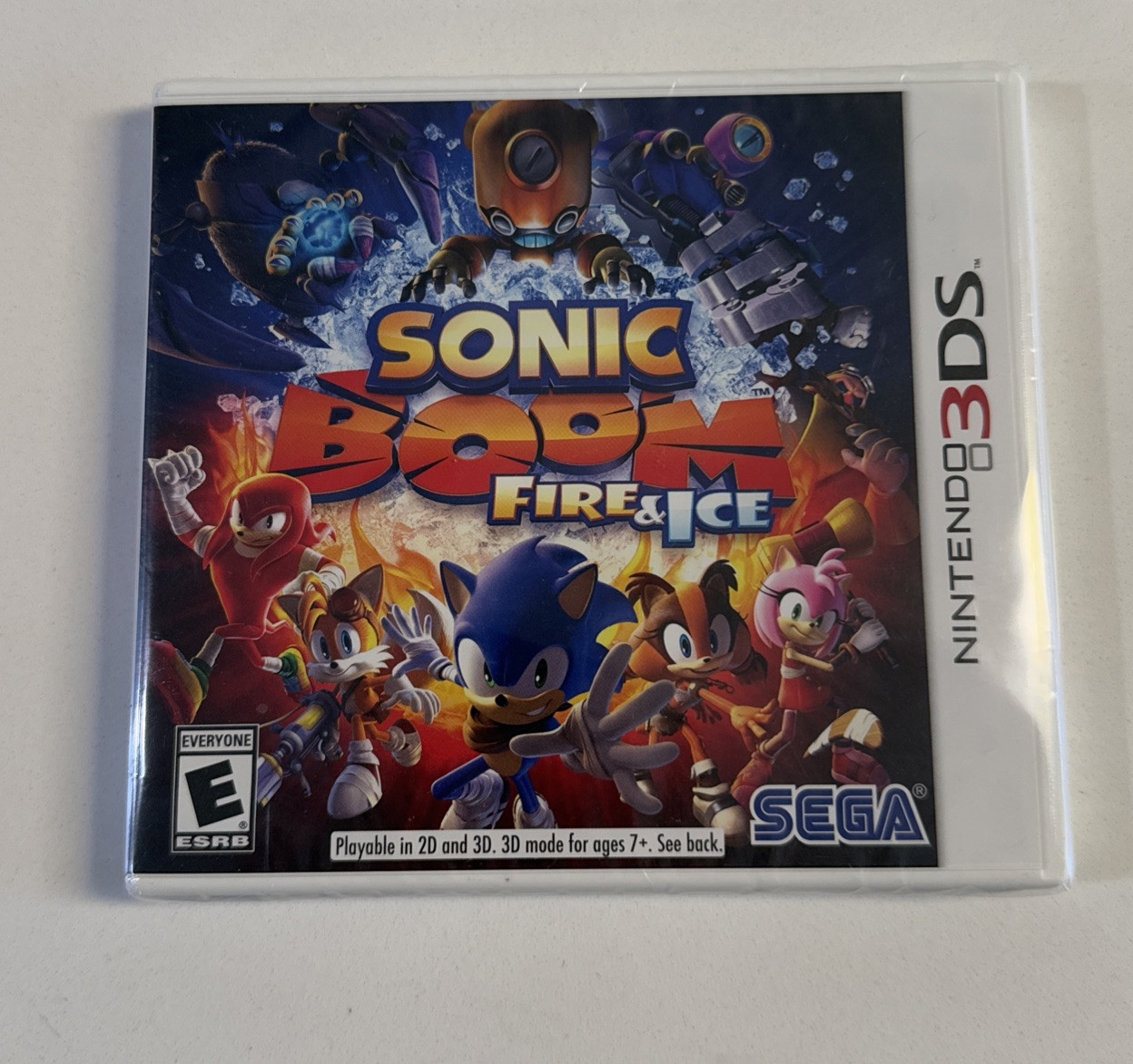*Sonic Boom: Fire and Ice – Nintendo 3DS [2DS Hedgehog Adventures] NEW